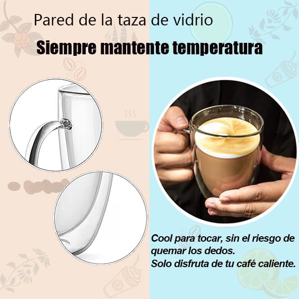 La Mejor comparativa de Taza vidrio al mejor precio. 2 Imagen adicional