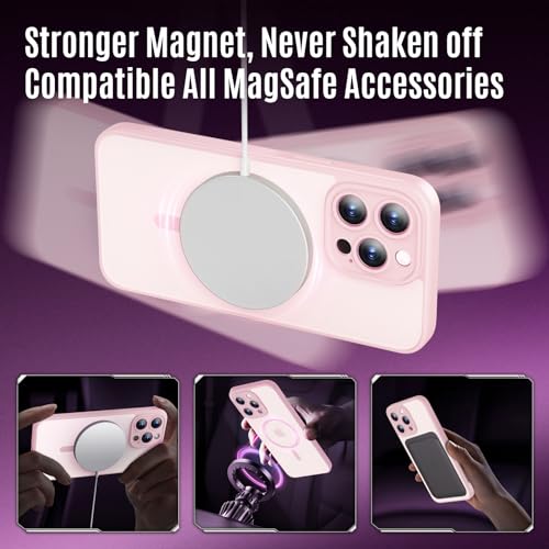 Image of Symcele Designed for iPhone 15 Pro Max Case, Pink