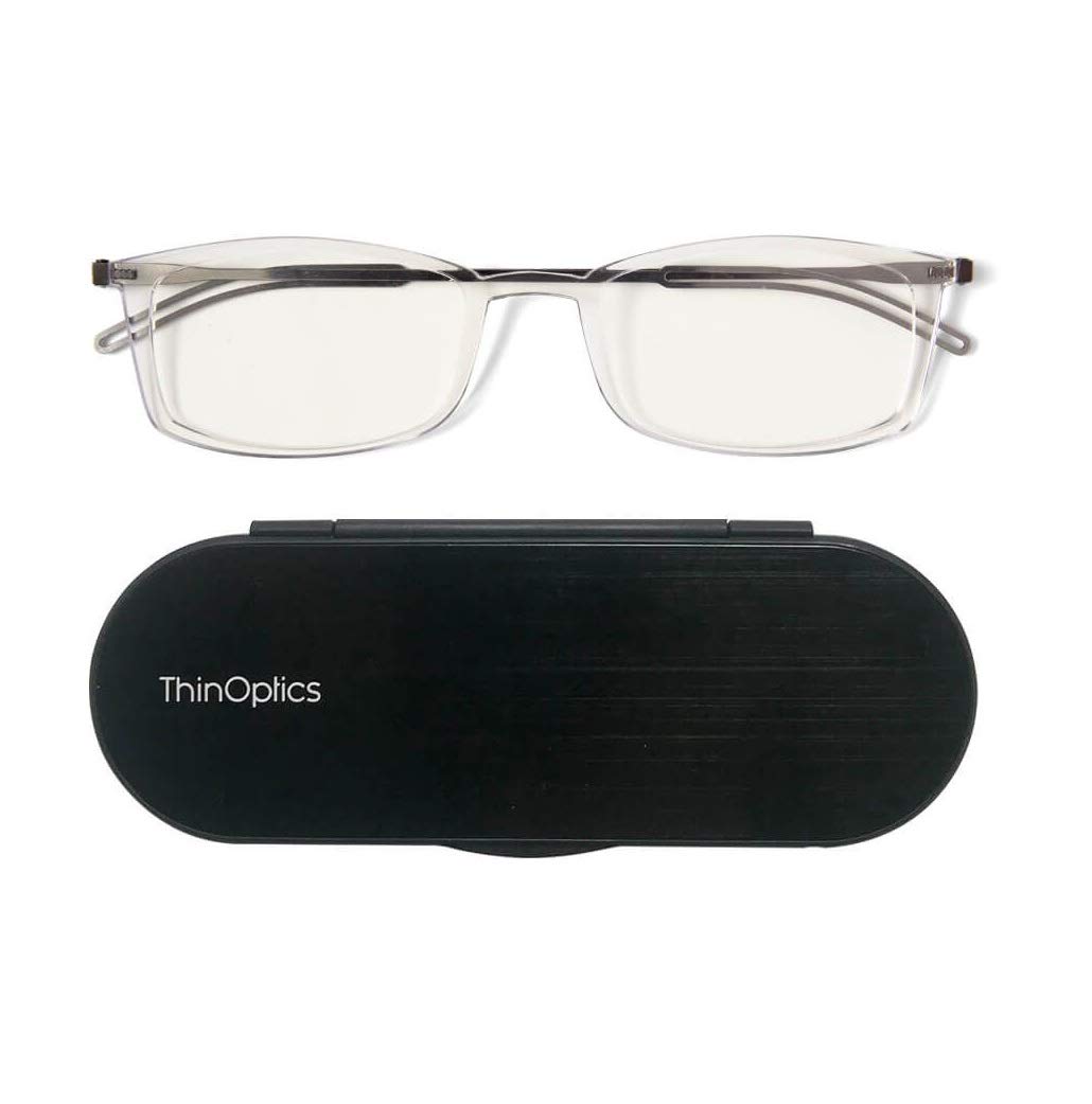 ThinOptics Brooklyn Gafas De Lectura - Unisex Hombre Mujer - Ultrafinas, Compactas Y Ligeras - Incluye Estuche Magnético Milano