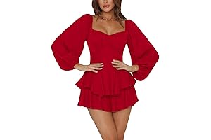 Red Rompers for Women: Stand Out with Alluring Style