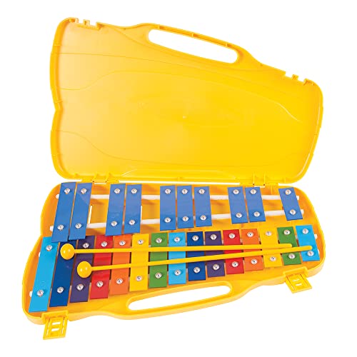 Performance Percussion - Glockenspiel (25 notas, sol 2 - sol 4), multicolor