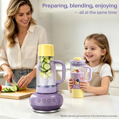 Image of 26oz Replacement Travel Tumbler for Ninja BlendBOSS DB301 DB351 Blender