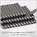 SWANLAKE 37-Piece 3mm Number & Letter Stamp Set (A-Z & 0-9 + Love) Punch Set Perfect for Imprinting Metal, Plastic, Wood, Leather, 1/8 (3mm)
