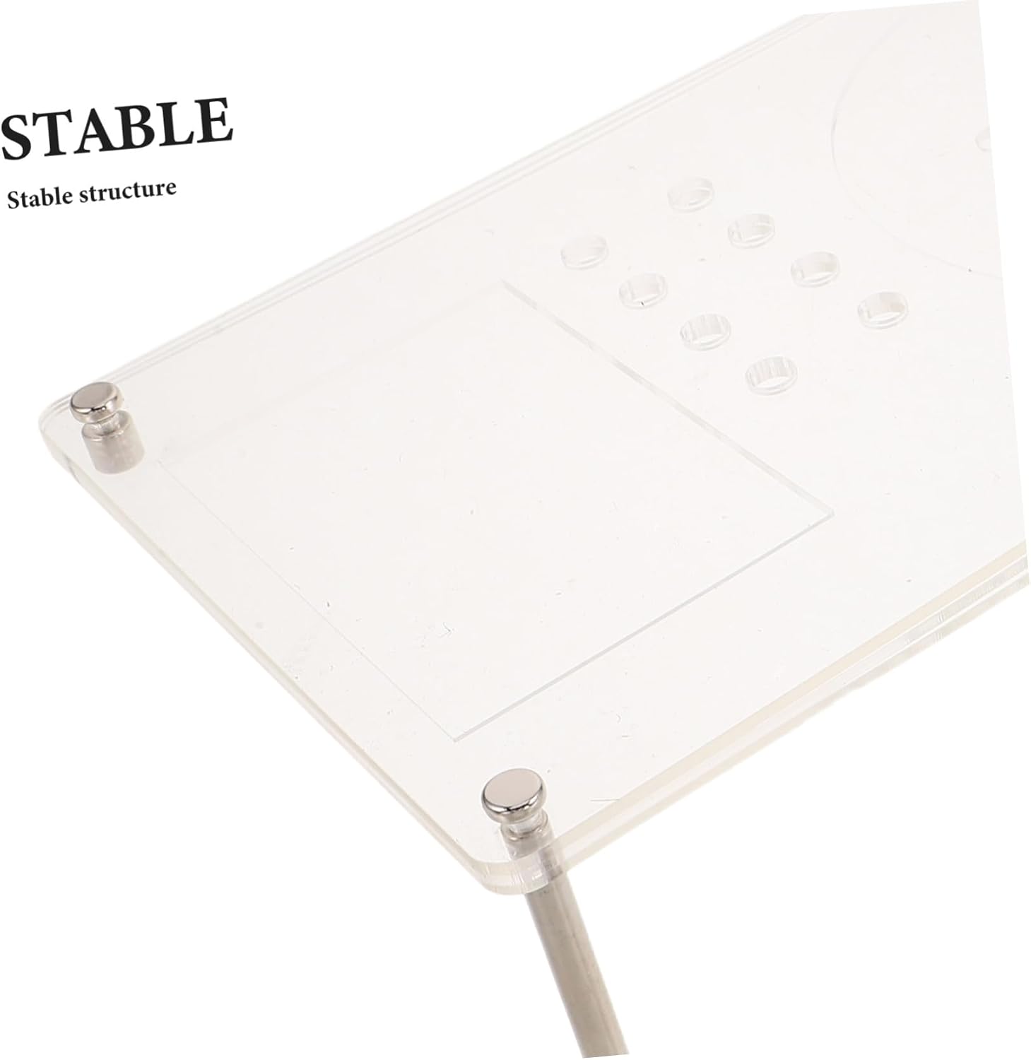 Acrylic Vinyl Record Display Stand with Easy Mounting and Lightweight Design, Minimalist Aesthetic CD Album Holder for Wall Rack and Music Collection Display image 3