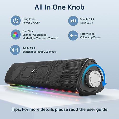 SOMEYOU SoundPower Bluetooth Computer Speakers の商品画像 4