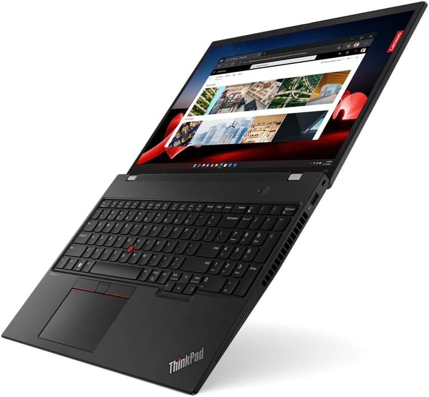 Lenovo ThinkPad T16 Business Laptop (16" FHD+ Anti-Glare, Intel 10-Core i7-1355U, 32GB DDR5 RAM, 1TB SSD), Fingerprint, 2 x Thunderbolt 4, Webcam, Ethernet, Wi-Fi 6E, IST Hub, Win 11 Pro w/Copilot