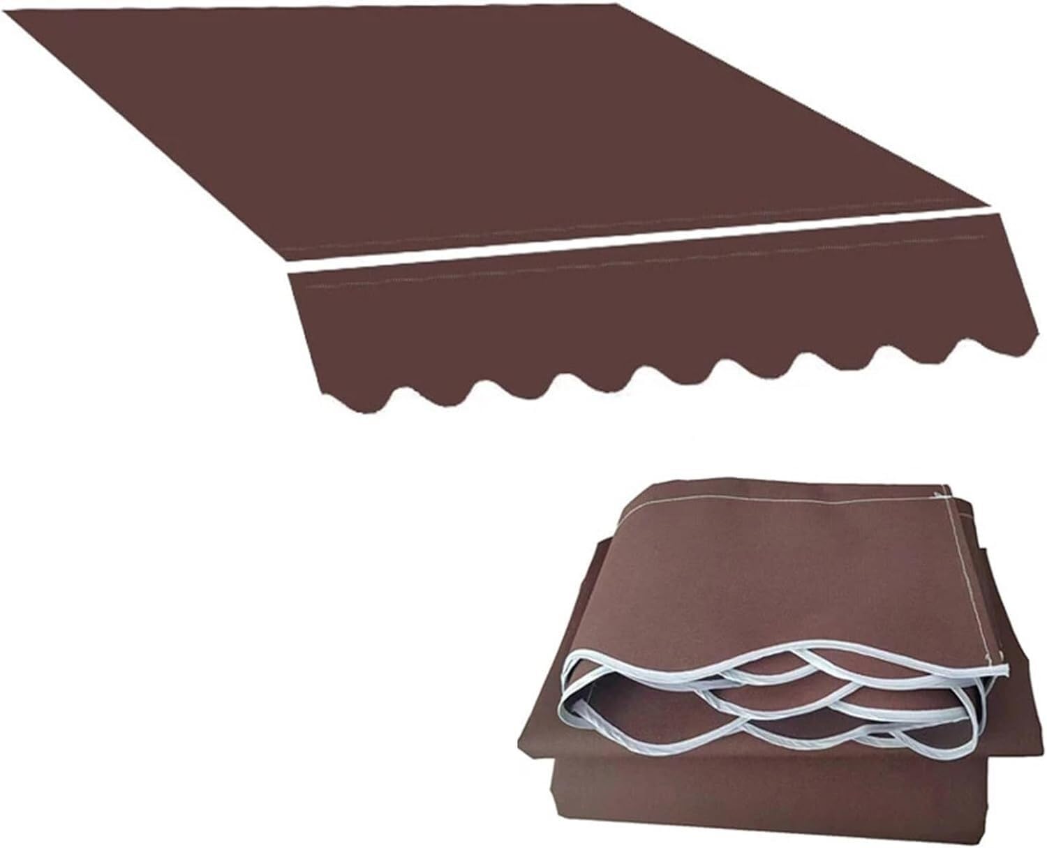 Toldo retráctil con lona de reemplazo para disfrutar de tardes frescas en el patio