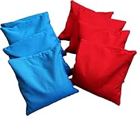 Cornhole Säckchen, Cornhole Bags 8er-Set, Cornhole Säcke, Quadratische Wurfsäckchen für Cornhole Spiel Outdoor, Cornhole Bean Bags, Cornhole säcke Outdoor Spiele für Erwachsene & Kinder