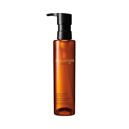 shu uemura Ultime8 Sublime Tsubaki Cleansing Oil, Gentle Makeup Remover and Facial Cleanser for All Skin Types