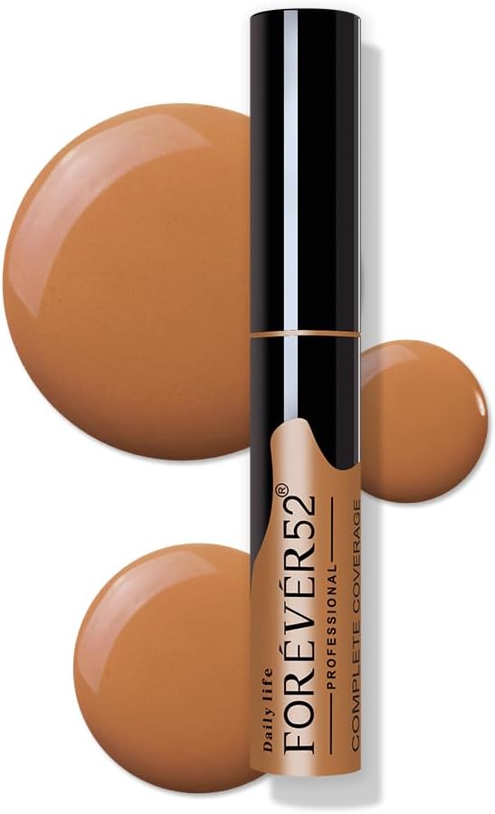 Complete Coverage Concealer | Easily Blendable, Natural Finish, Crease-Resistant & Buildable Coverage for Face Makeup
