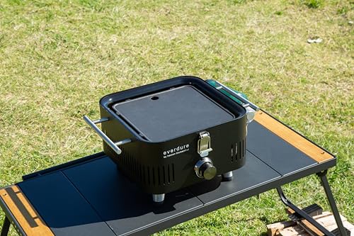 Plaque de cuisson réversible en fonte Everdure Cube Proflame 360 - 4