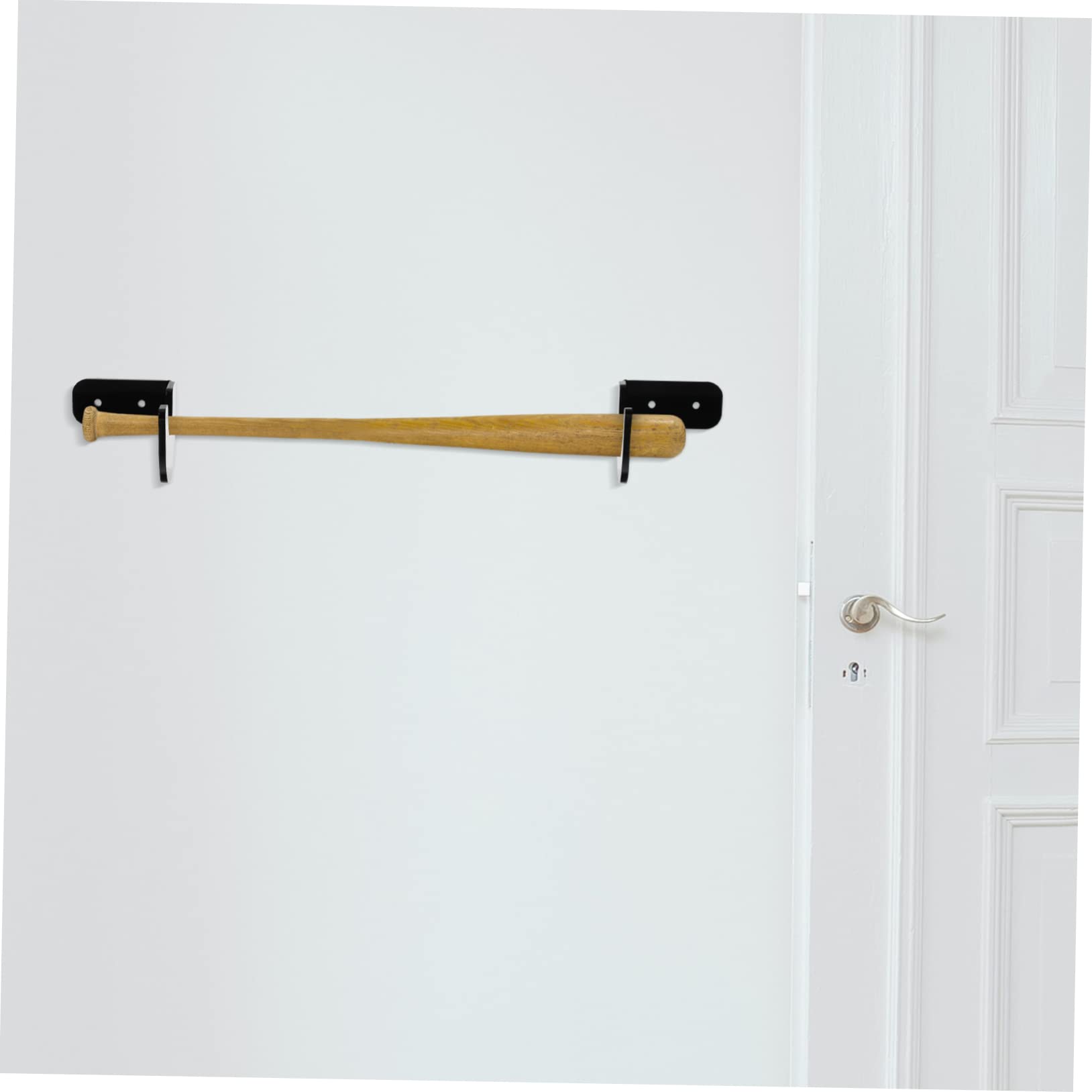 Totority Acrylic Bat Rack Display Wall-mounted Baseball Bat Holder Decorative for Home