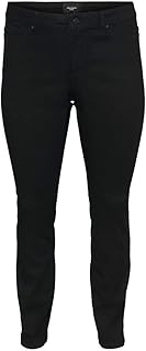 Vero Moda VMMANYA RW Slim BL Jeans-K Curve Noos, Black