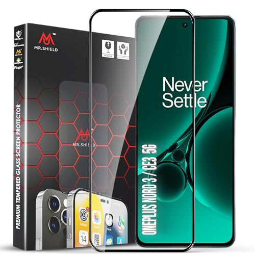 Image of Mr.Shield Top-Notch HD+ Tempered Glass Screen Protector Guard for OnePlus Nord CE 4 / CE4 5G, Case Friendly [1 Pack]