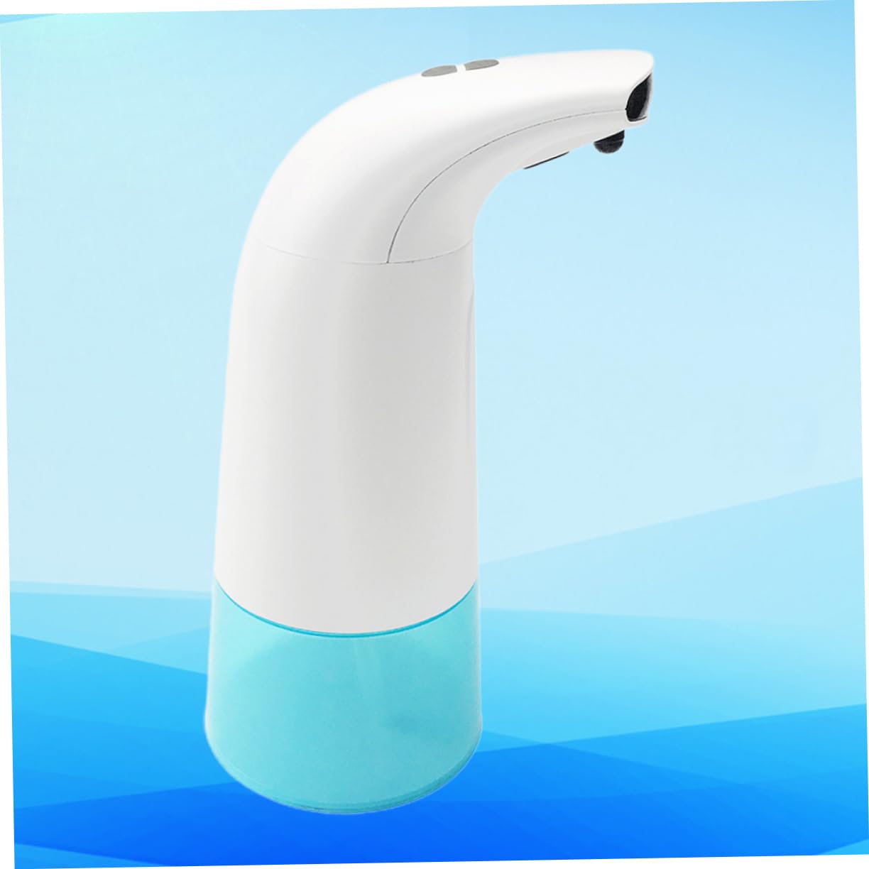 IMIKEYA Distributore Sapone Completamente Automatico Erogatore Sapone Liquido Bianco Per Uso e Professionale Materiale Durevole