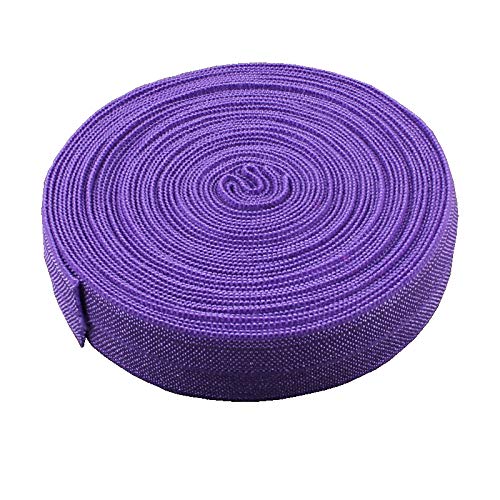 15 Rollos De Cinta Elástica De Poliéster - 20mm Ancho, 15 Colores Para Costura Y Manualidades