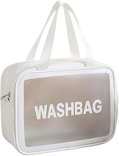 حقيبة مستحضرات تجميل شفافة مقاومة للماء من فافورتوك للسفر للنساء والفتيات XSB13405 البوليستر