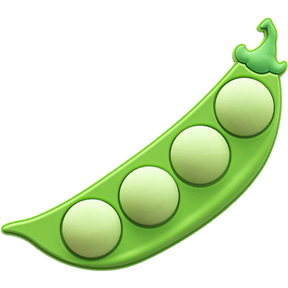 Lpitoy Green Fridge Magnet Various Magnets In One 3D Pea Shaped Magnets Fridge Decoration