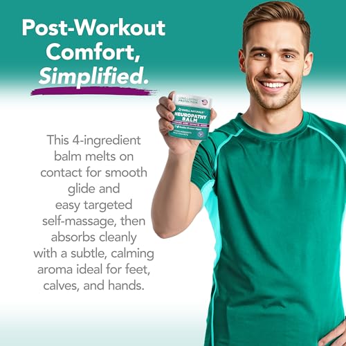 Image of Owell Naturals Neuropathy Balm for Feet, Muscles & Joints - Long Lasting Comfort Formula with Frankincense, Myrrh, Coconut Oil, Beeswax - Fast Absorbing Botanical Skin Care, 2 oz
