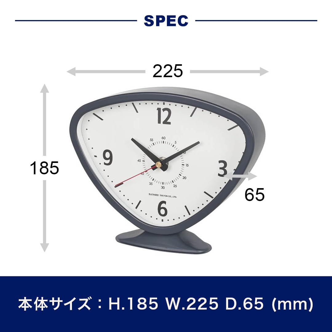 新品 （CR） DULTON RAINARD CLOCK ダルトン 置き時計 ライナルドクロック (置き時計 アンティーク調 Dulton ダルトン