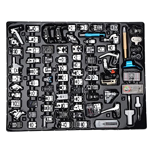 Set de 82 Piezas Pies para Máquina de Coser Doméstica miniatura 1