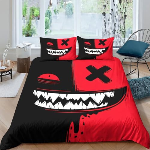 JQZRXKPNHB Juego de Funda nórdica 3D Monstruo
