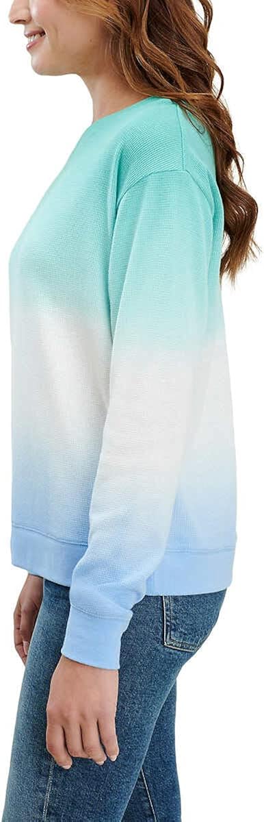 Splendid Ladies’ Thermal Tie Dye Top at  Women’s Clothing store