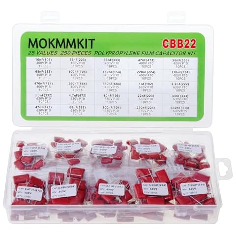 MOKMMKIT CBB22 Metallized Polypropylene Capacitor Kit Cover