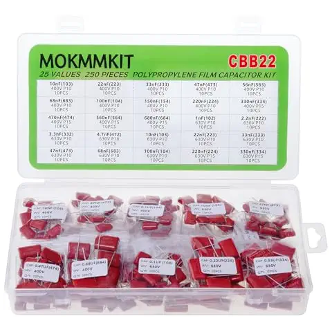 MOKMMKIT CBB22 Metallized Polypropylene Capacitor Kit Cover
