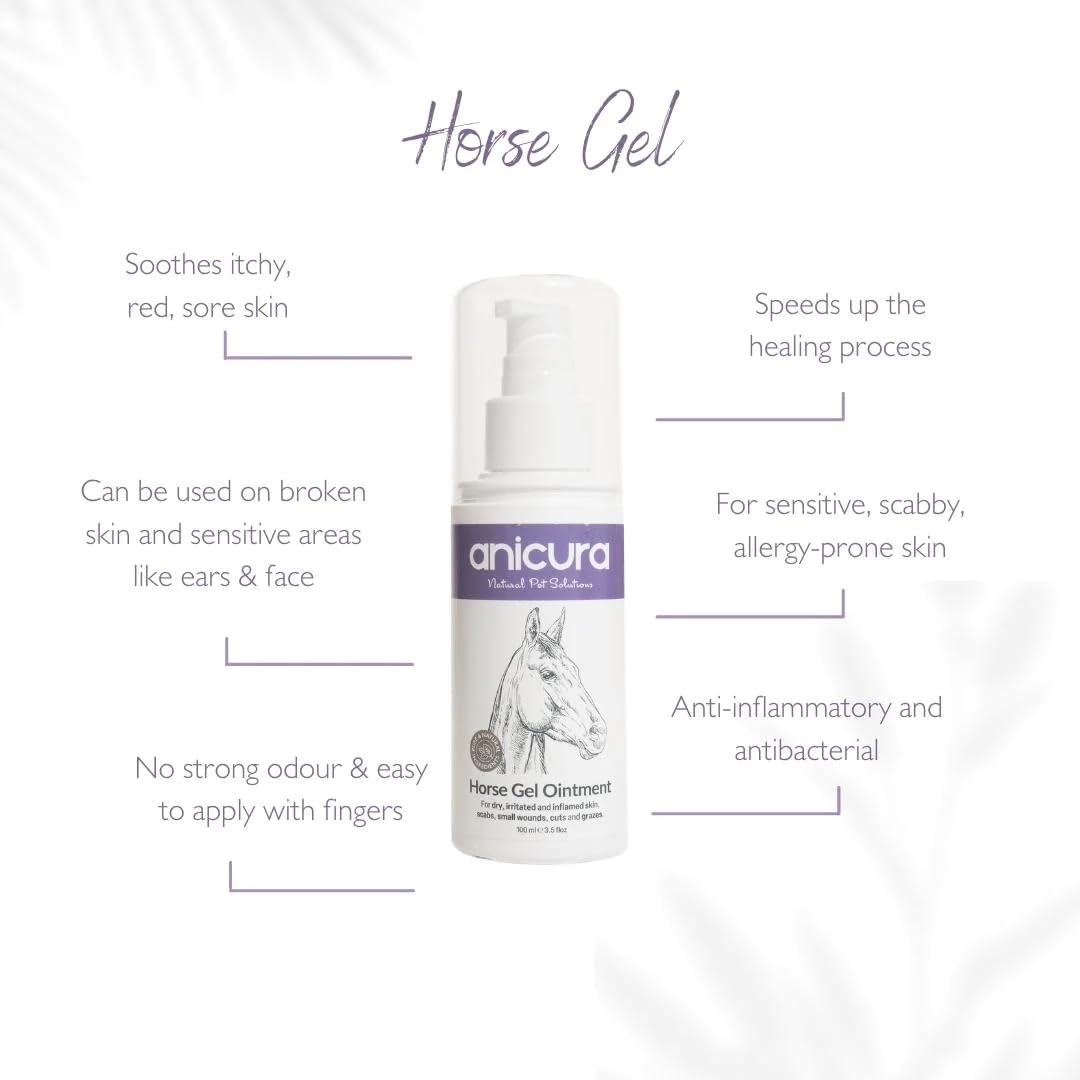 Anicura Horse Healing Gel 100ml, Advanced Care for Cuts Wounds, Scabs & Skin Irritations, Soothes - Image 3