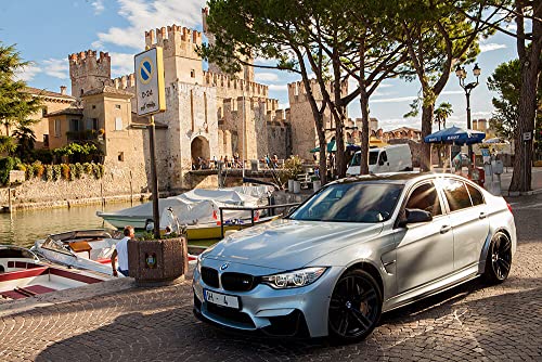 Jupe latérale F80 M3 noir brillant extension de bas de caisse