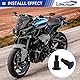 LOKLISUM Motorrad Lenkerendenspiegel Spiegel Seitenspiegel Adapter Kompatibel für MT07/MT09/MT10/MT01/MT125/XSR700/XSR900/Niken/TMAX/YZF-R125/FZ07/FZ09/FZ10/FZ1/FZ6/XJ6/XJR1300/XJR1200