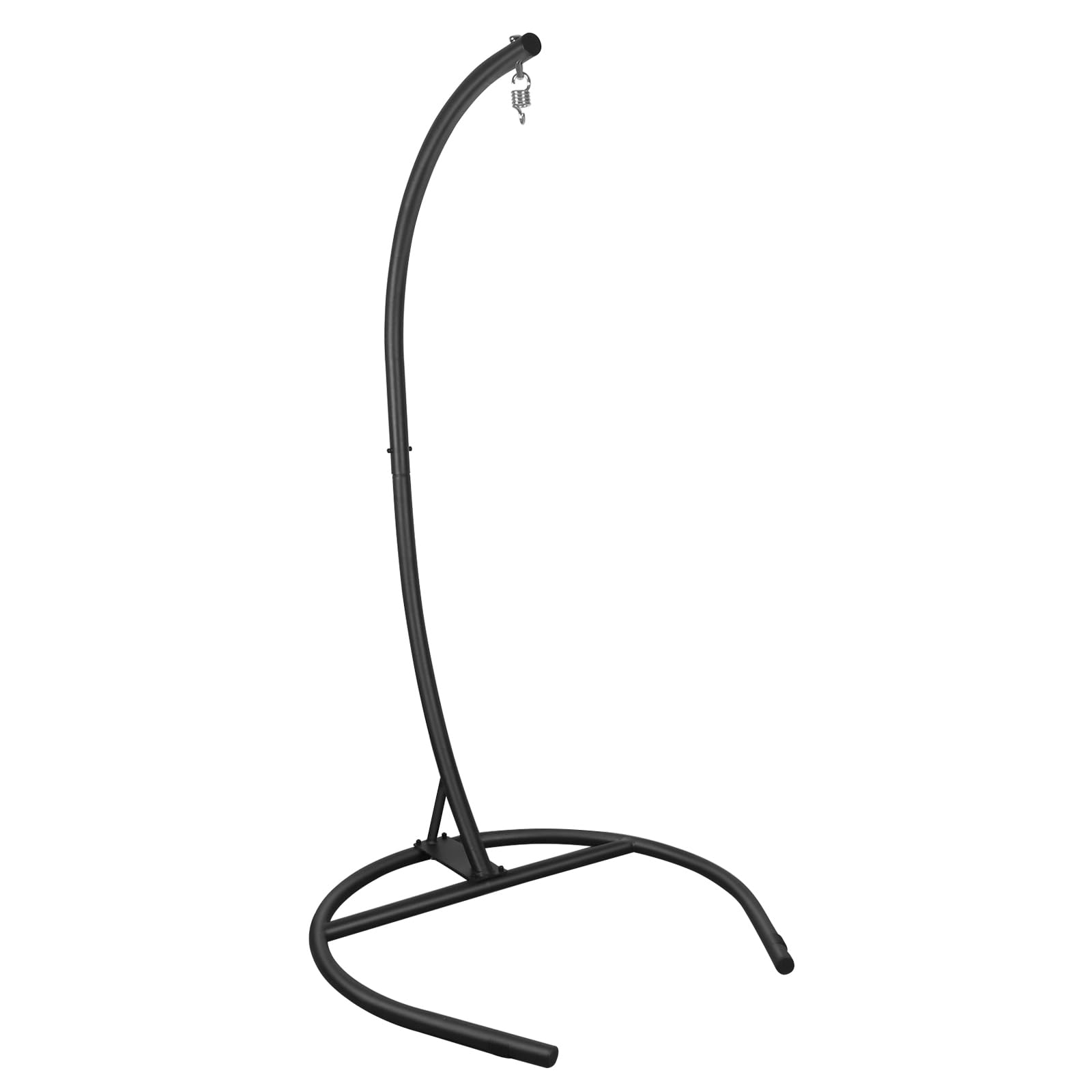 Support de Fauteuil Suspendu, Support Chaise Suspendue, Charge Maximale 150kg, Convient pour Intérieur, Extérieur, Noir