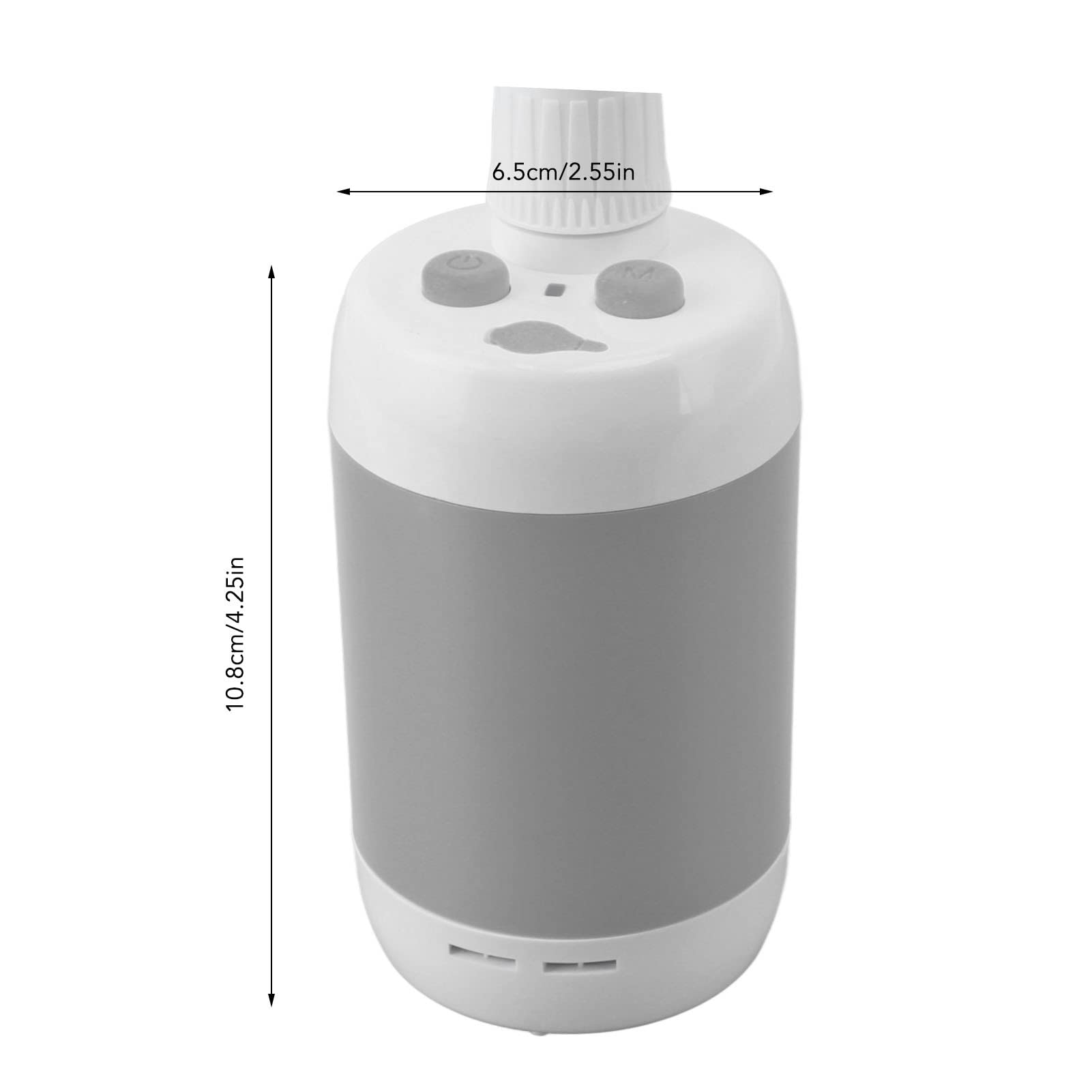 Portable Electric Shower,Portable Shower for Camping Outdoor Camp Shower for Camping SPA Car Washing Animal Bathing Plant (Silver Grey)