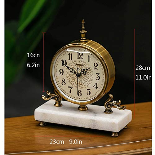 relógio Relógios de mesa modernos e elegantes em estilo europeu Relógios de mesa Relógios de sala de