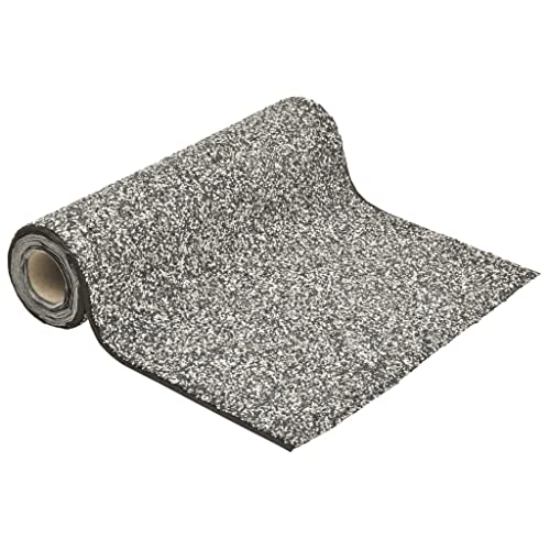 vidaXL Stone Liner Grey 250x60 cm - Garden Pond Lining/Stream Underlay in Natural Stone Look, Easy Cut-to-Size Nonwoven PP Fleece