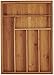 Amazon Basics Bamboo Expandable Kitchen Utensils Drawer Organizer