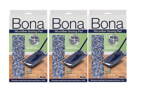 Bona Microfiber Dusting Pad (Pack of 3)