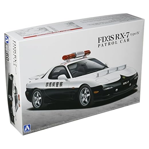 1/24 El mejor coche GT No.60 FD3S RX-7-IV tipo coche patrulla