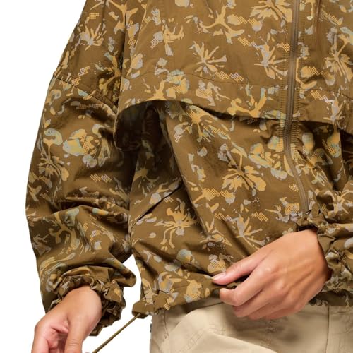 Prana Encinitas Windbreaker - Women's, Retro Olive DigibLoleom, L4