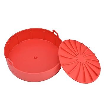 Fryer Basket, Non Stick Practical Fryer Silicone Pot for Home