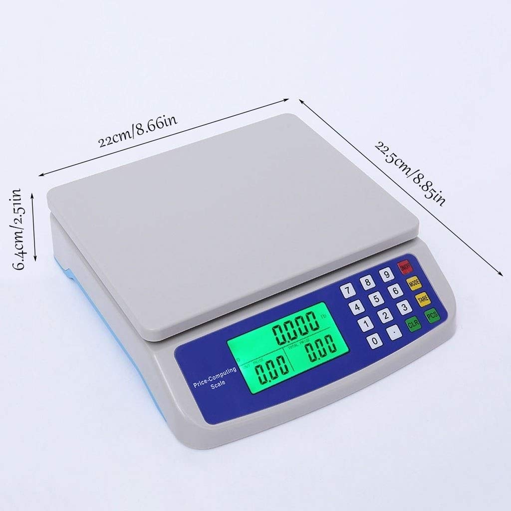 Cyfrowa waga kuchenna 30 kg/1g, precyzyjna elektroniczna waga spożywcza, domowe gotowanie, gotowanie owoców i warzyw, waga 9,16 (25 kg)
