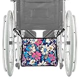 Catheter Wheelchair Bag, Catheter Bag Covers, Urine Drainage & Infusion Bags Leak-Proof Oxford Fabric Holder Under Wheelchair, Wheelchair Bags with Sealed Design 13.8 x10.6 inches (Red)
