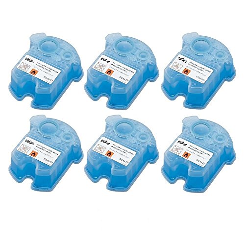6 Pack Braun Syncro Shaver System Clean & Renew Cartridge Refills CCR3