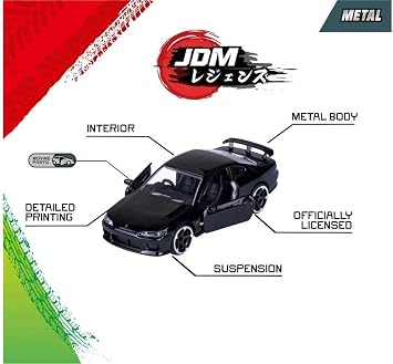 Majorette Japan Serisi Premi̇um Arabalar NISSAN SILVIA (S15) SPEC R AERO