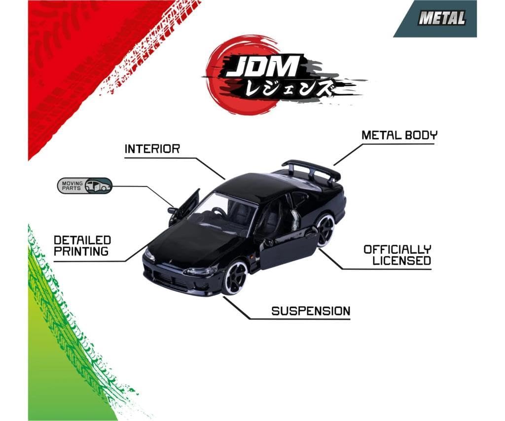 Majorette Japan Serisi Premi̇um Arabalar NISSAN SILVIA (S15) SPEC R AERO