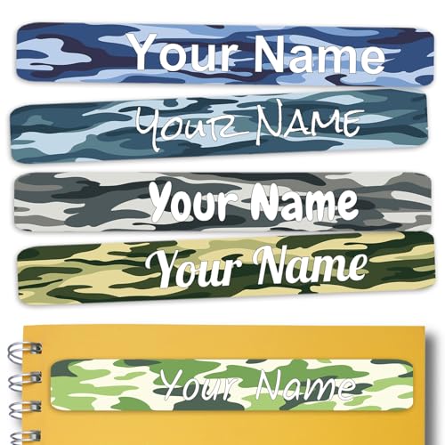 100 etiquetas personalizadas para niños, impermeables, etiquetas de nombre personalizadas para guardería, botellas de agua, loncheras, rectangular2