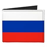 Buckle-Down Canvas Bifold Wallet - Russian Federation