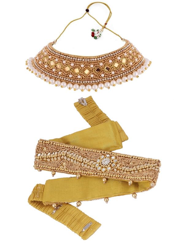 See full amazon price history chart for THANUS CRAFT Fabric Cloth Golden Embroidery Saree Kamarband Waist Hip Belt Stretchable Belly Chain Vaddanam For Wedding THANUS CRAFT Fabric Cloth Golden Embroidery Saree Kamarband Waist Hip Belt Stretchable Belly Chain Vaddanam For Wedding (B09X9V9D91) Amazon Price History, Amazon Price Tracker