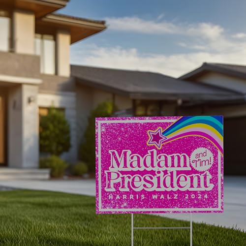 Vubu Gifts Madam President And Tim Yard Sign thumb #3